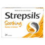 Strepsils Soothing Honey & Lemon- Hộp 24 viên